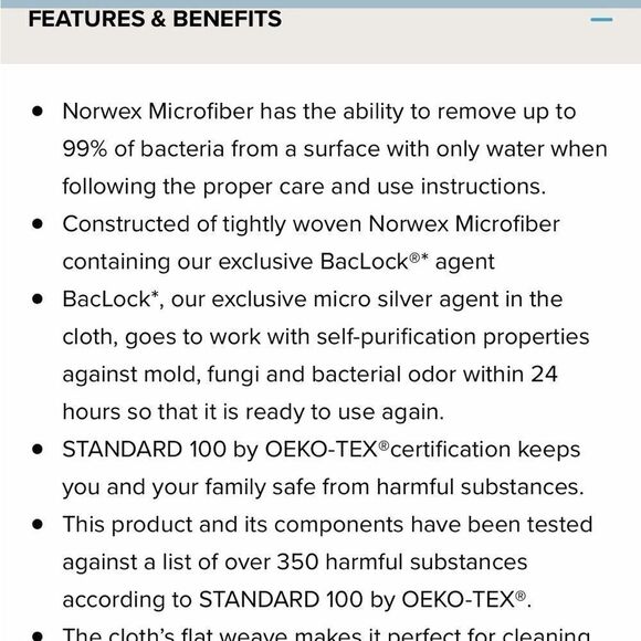 Norwex Stainless Steel Cloth Snowflake Limited Edition NWOT - Picture 7 of 11